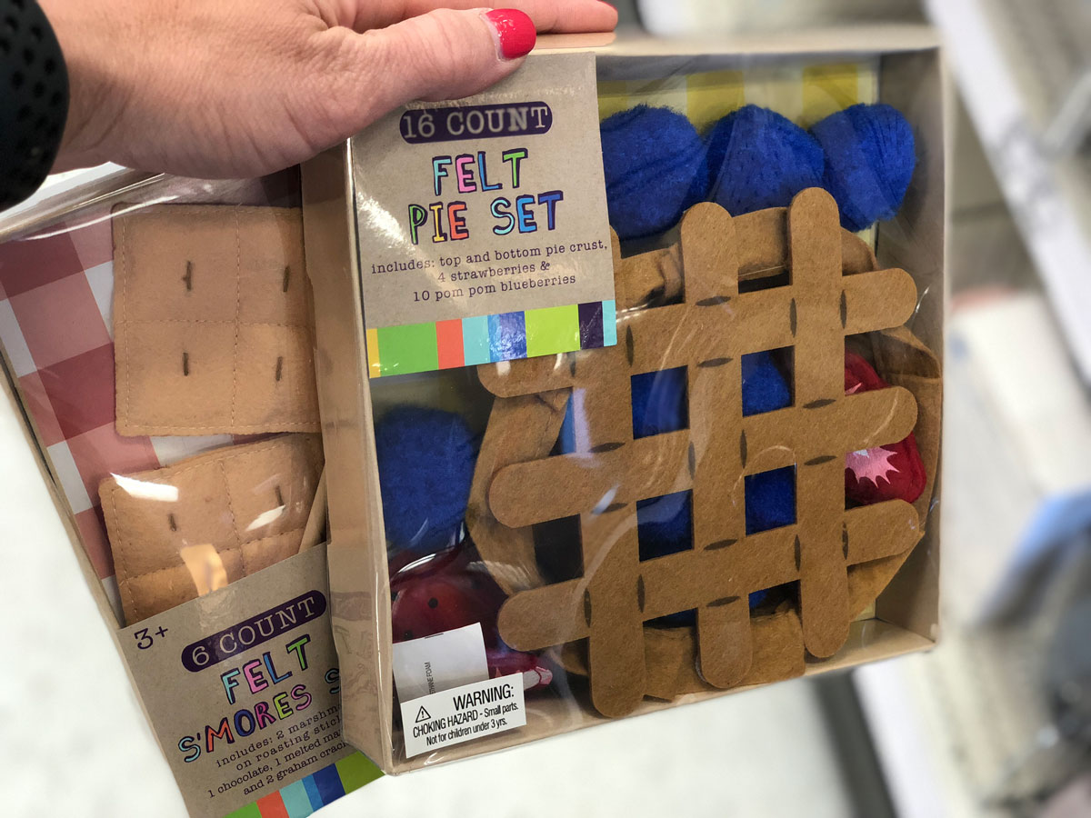 Felt play sales food target