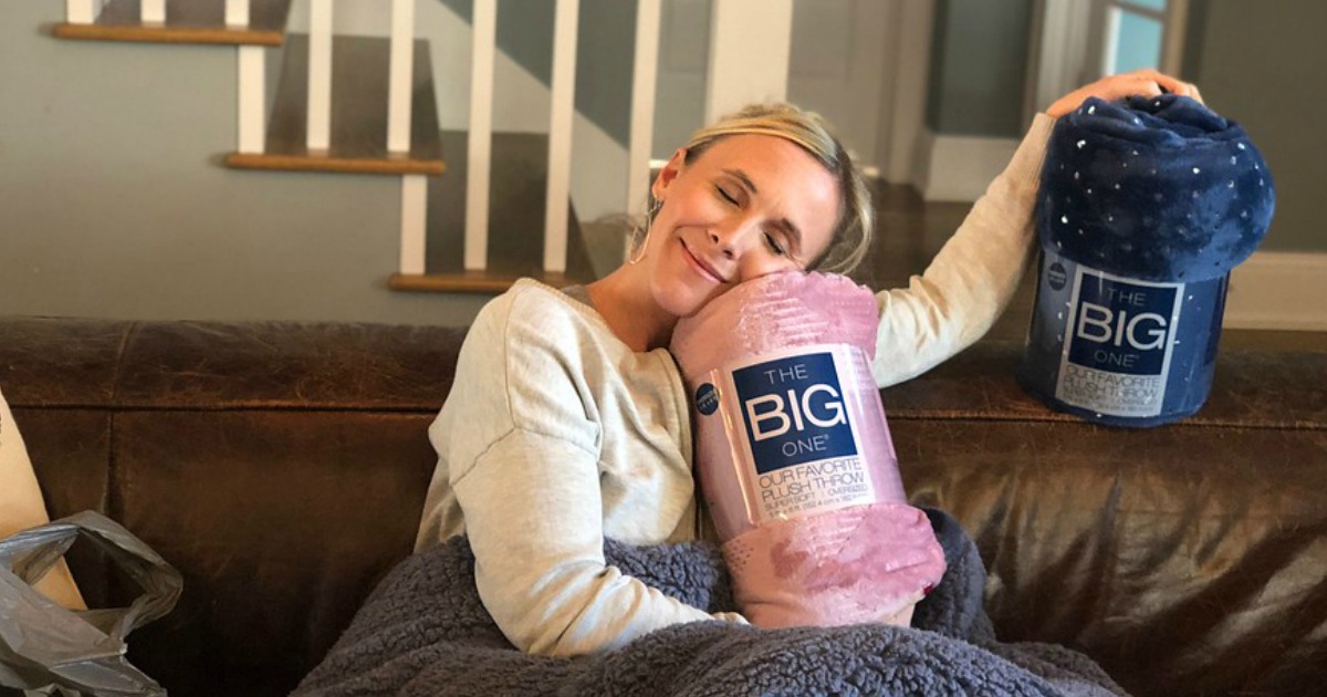 Kohl's The Big One Supersoft Plush Throws Only 8.49 (Regularly 40
