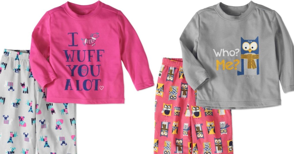 Walmart.com: Kids Pajama 2-Piece Sets As Low As $5 (Regularly $15)