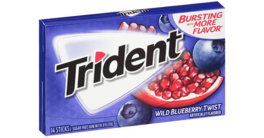 Amazon 12 Packs Of Trident Gum Only 637 Shipped Just 53¢ Each