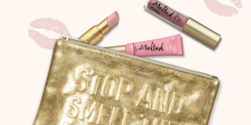 FREE 4-Piece Too Faced Ultimate Lip Kit w/$35 Purchase ($35 Value) + 2 FREE Deluxe Samples