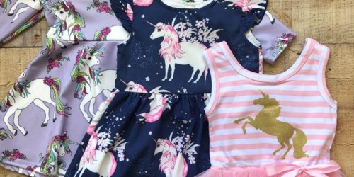 Adorable Unicorn Dresses, Rompers & More ONLY $13.99 Each (Regularly $40)