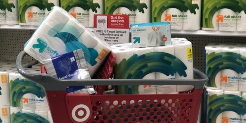 FREE $5 Target Gift Card w/ $15 Up & Up Purchase (Both In-Store & Online)