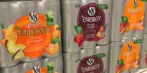 Amazon: V8 +Energy 24-Packs Only $9.81 Shipped (Just 41¢ Per Can)