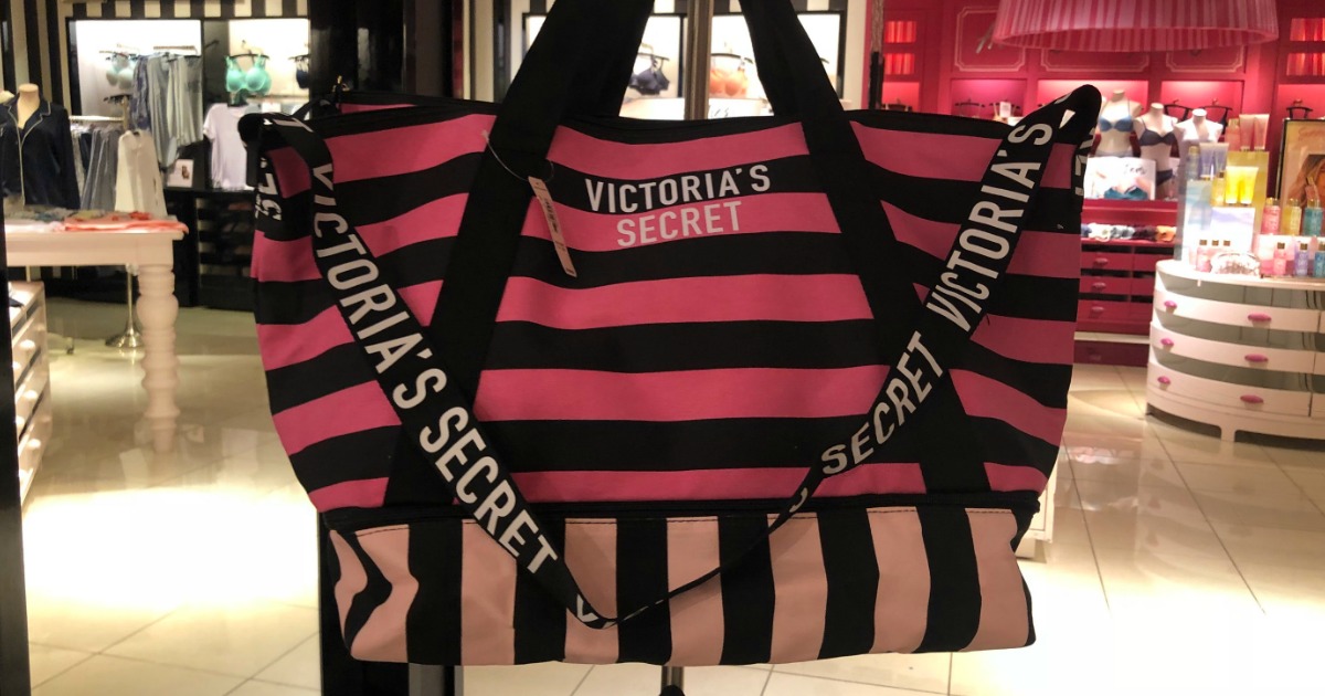 Victoria's Secret - The perfect plus one? Enter: The Weekender Bag. And for  a limited time, get one FREE with any $85+ purchase. Shop Now