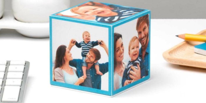 Custom Photo Cube ONLY $12 (Regularly $30) w/ FREE In-Store Pickup at Walgreens