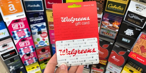 FREE $10 Walgreens Gift Card for Every $50+ Gift Card Purchase | Cabela’s, Apple, Starbucks, & More