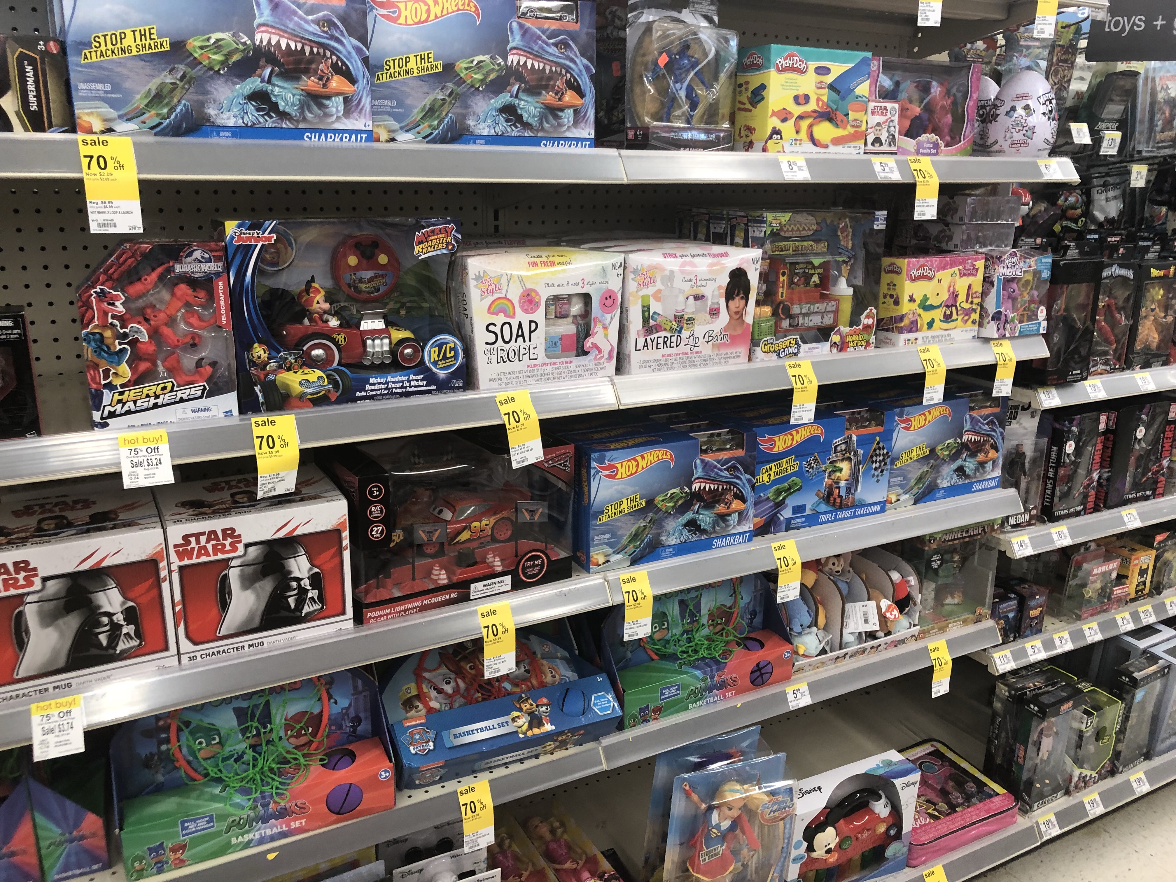 Walgreens Toy Aisle