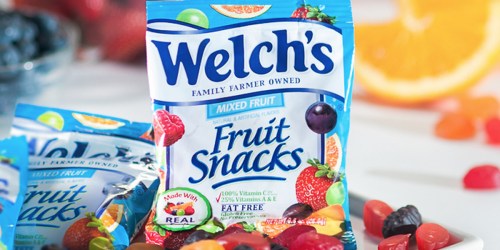 Amazon: Welch’s Fruit Snacks 40-Count Pack Only $6.55 Shipped