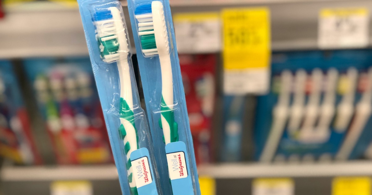 TWO Walgreens Toothbrushes ONLY 8¢ After Rewards