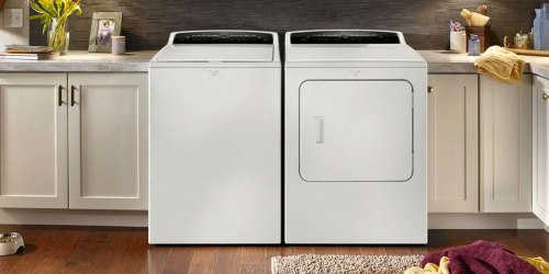 Home Depot: Whirlpool Washer & Dryer Just $448 Each Delivered (Regularly $799)