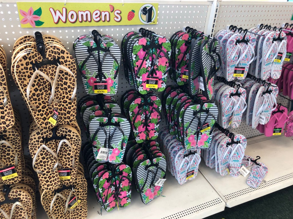 Flip Flops Citronella Candles Beach Bags And More Only 1 At Dollar Tree 