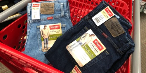 Wrangler Men’s Jeans Only $13.59 at Target