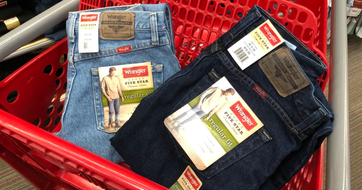 Wrangler mens jeans target Clearance