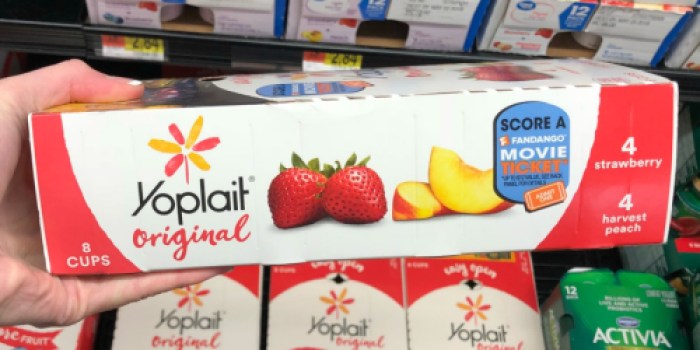 FREE Fandango Movie Ticket (Up to $12 Value) w/ Yoplait Yogurt OR GoGurts Purchase