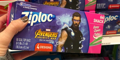 $9 Fandango Movie Code AND Two Boxes of Ziploc Bags Only $5.36 at Walmart