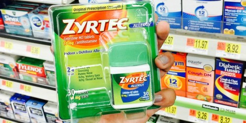 High Value $4/1 Adult or Childrens Zyrtec Coupons
