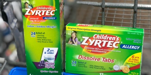 $12 Worth of NEW Zyrtec & Rhinocort Coupons = Almost 40% Savings at Target & Walmart