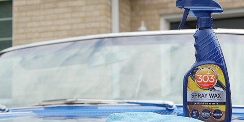 Amazon: 303 Spray Wax & Quick Detailer Only $5.10 (Regularly $14)