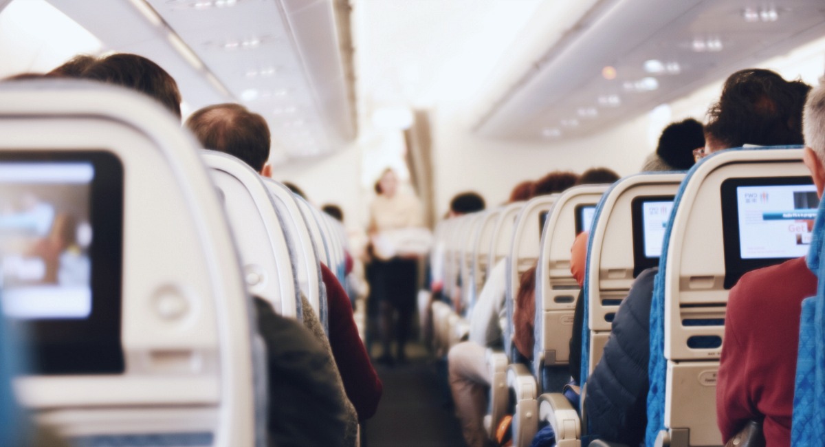 tsa pre-check tip —passengers on plane
