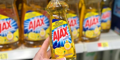 New Ajax Ultra Dish Liquid Coupon = Only 57¢ at Walmart