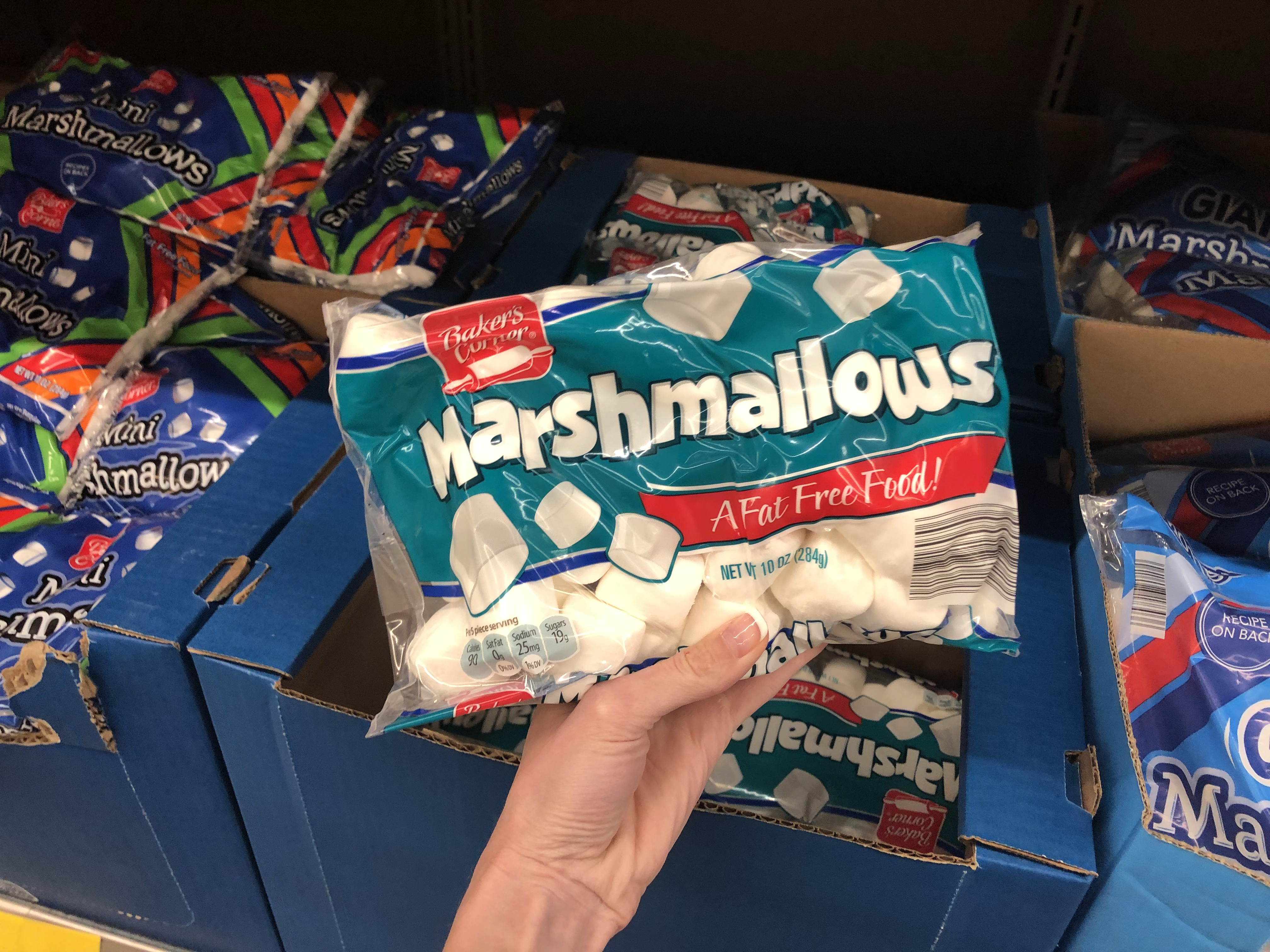 Marshmallows are one of the Aldi deals for your Memorial Day cookout.