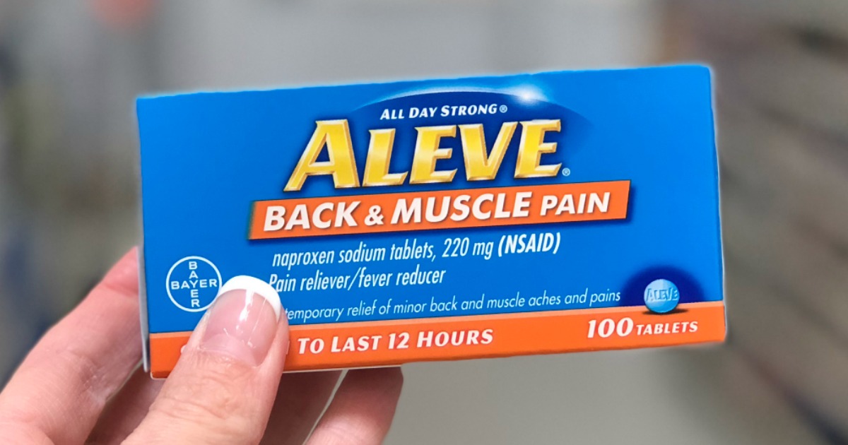 7 in New Aleve Pain Medication Coupons • Hip2Save