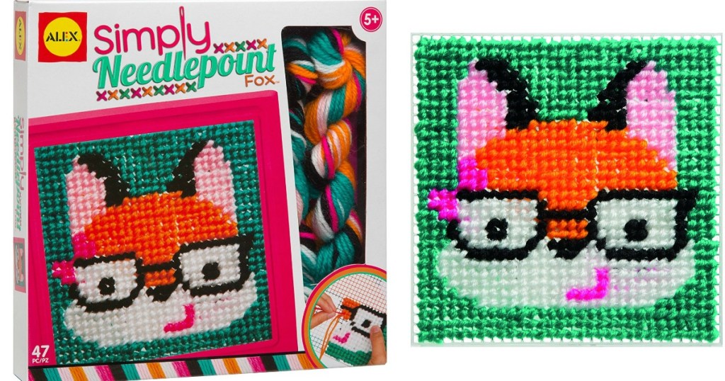 ALEX Toys Craft Simply Needlepoint Fox Only 4.64 Shipped