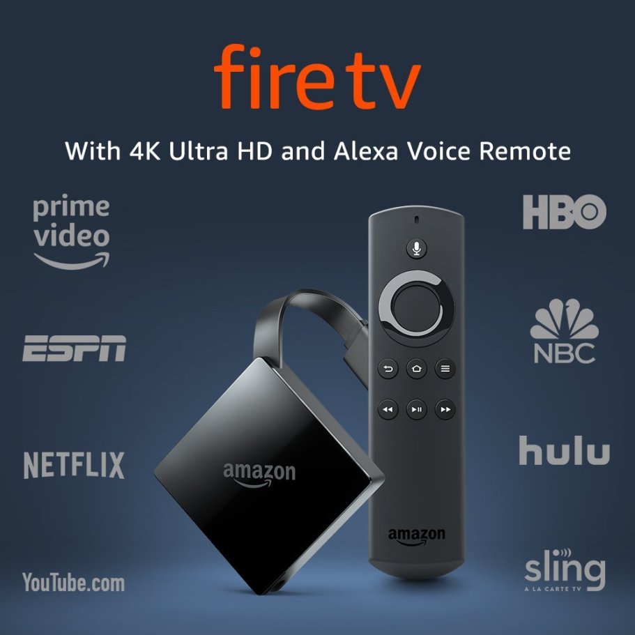 Amazon Prime: Fire TV w/ 4K Ultra HD & Alexa Voice Remote Just $39.99 ...