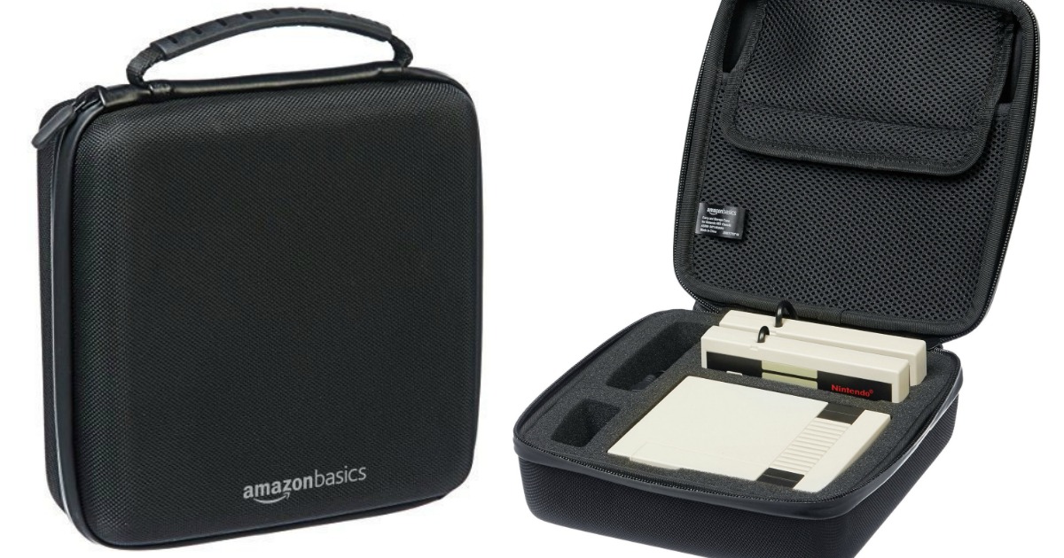 AmazonBasics Nintendo NES Classic Carry & Storage Case Just 3.81