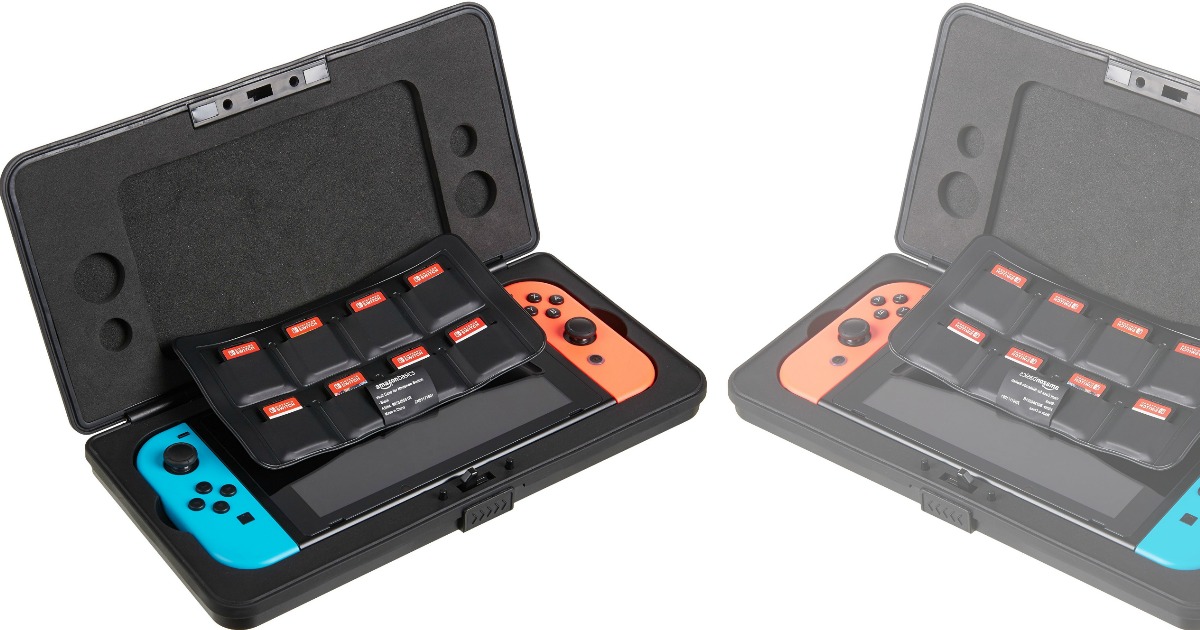 AmazonBasics Vault Case for Nintendo Switch Only 6.73 (Regularly 20