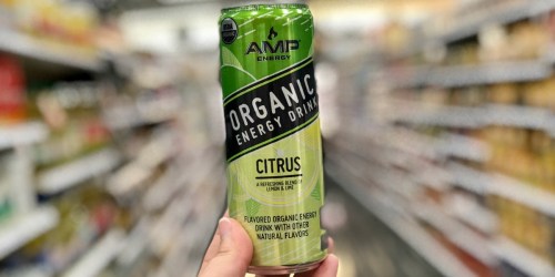 Amp Energy Drinks Only 25¢ at Target (Just Use Your Phone)