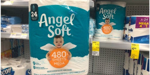 Angel Soft Bath Tissue Mega Rolls 6-Count Only $3.99 at Walgreens