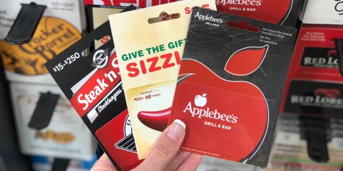 Dollar General: Save $5 When You Buy 2 Restaurant Gift Cards (Chili’s, Applebee’s & More)