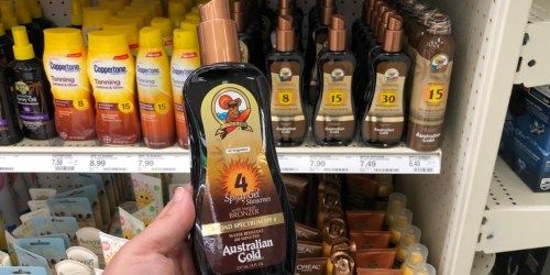 Australian Gold Sunscreen as Low as 80¢ Each After Target Gift Card & Cash Back