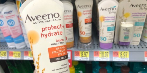 High Value $2/1 Aveeno Sun Product Coupon