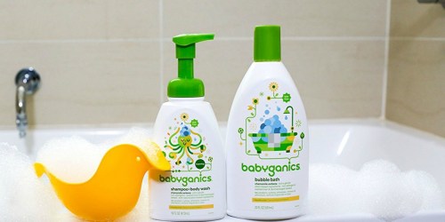Amazon:  Babyganics Bubble Bath 12-Ounce 2-Pack Only $8.54 Shipped (Just $4.27 Each)