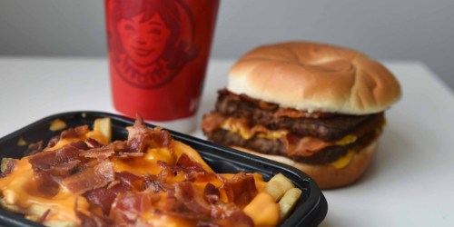 50% Off Wendy’s Baconator Burger & FREE Baconator Fries with Any Purchase