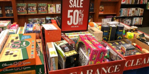 50% Off Barnes & Noble Clearance Sale + Extra 20% Off For Members (Toys, Games & More)