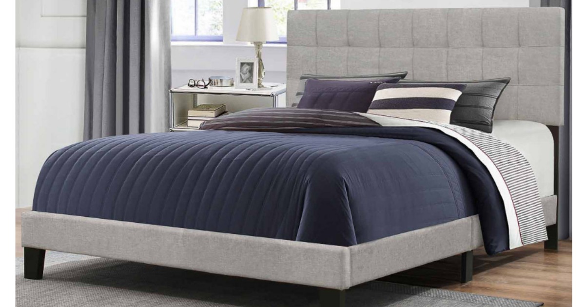 JCPenney: Full-Size Upholstered Bed ONLY $99 Shipped