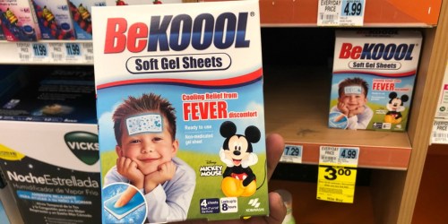 BeKool Fever Reducing Cooling Gel Sheets Just $1 After Rite Aid Rewards