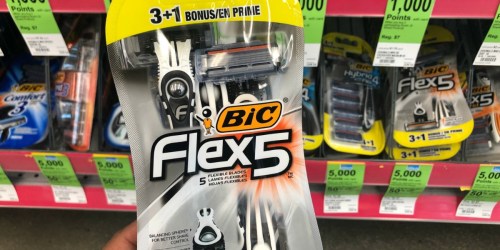 Bic Flex Disposable Razor Packs Only $1.49 Each After Walgreens Rewards + More