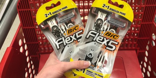 High Value $6/2 BIC Disposable Razors Coupon = $1.74 Per Pack After Target Gift Card