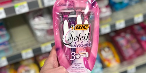 BIC Soleil Disposable Razor 4-Count Only 99¢ After Walgreens Rewards