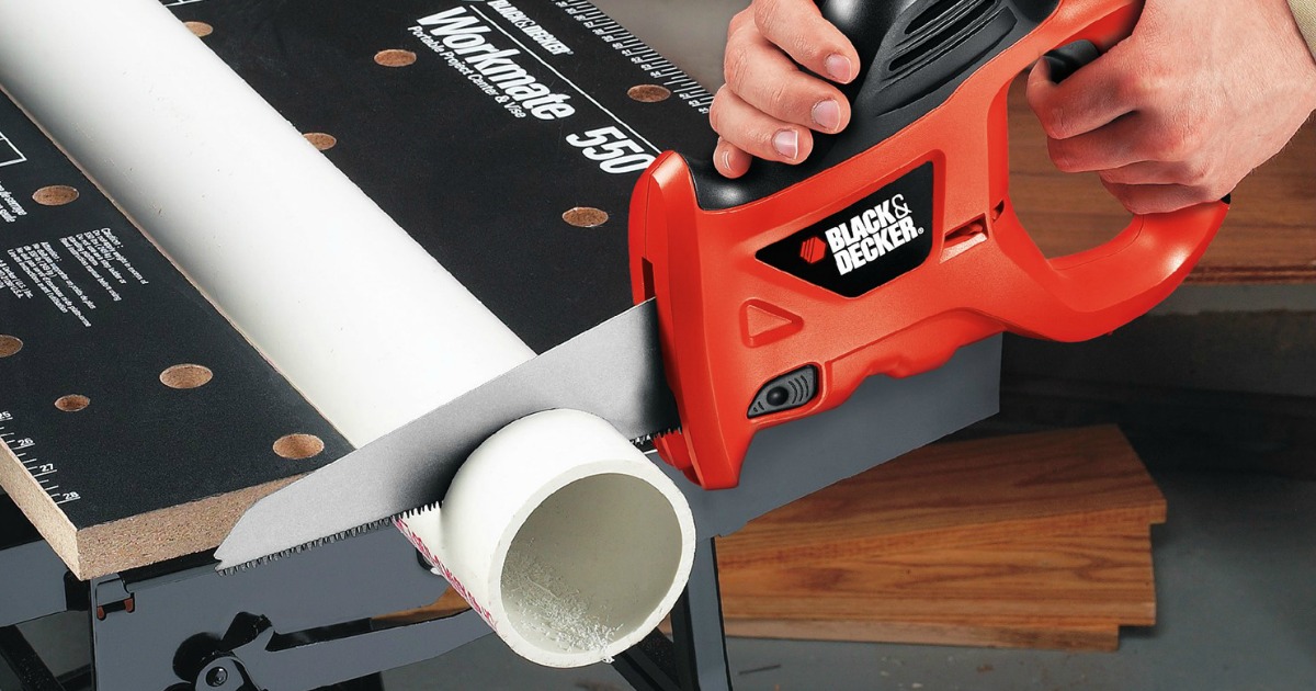 Amazon BLACK DECKER Electric Handsaw AND Storage Bag Only 27.98