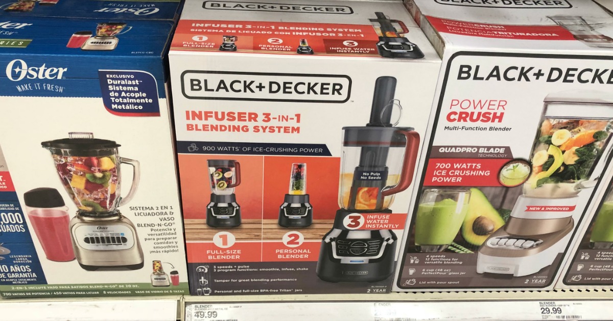 Black & Decker Infuser 3-In-1 Digital PowerCrush Blending System