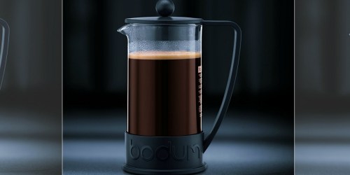 Bodum Brazil 8-Cup French Press Only $13.99 (Regularly $30)