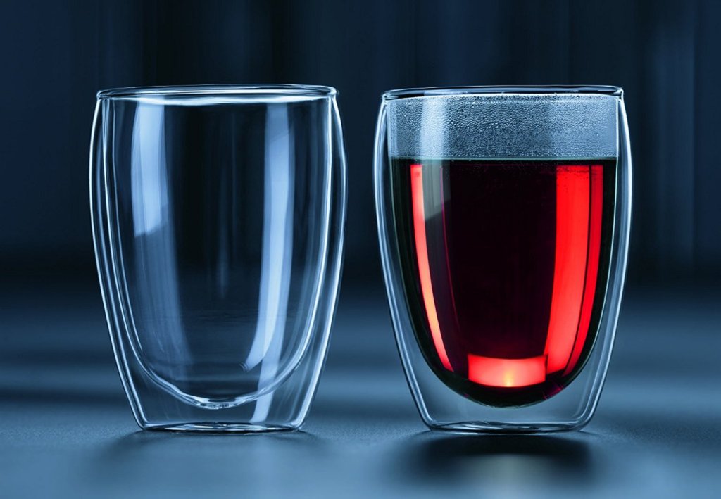  Bodum Double-Wall Insulated 2-Pack Glasses Only $15.99 (Regularly  $28)