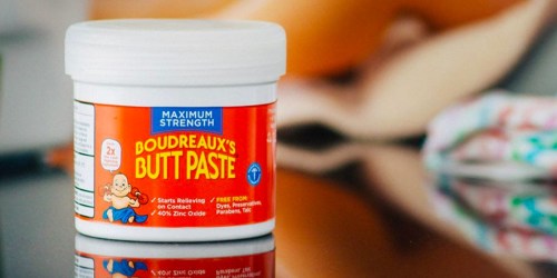 Amazon: BOUDREAUX Butt Paste Diaper Rash Ointment Kit Only $4.69 Shipped