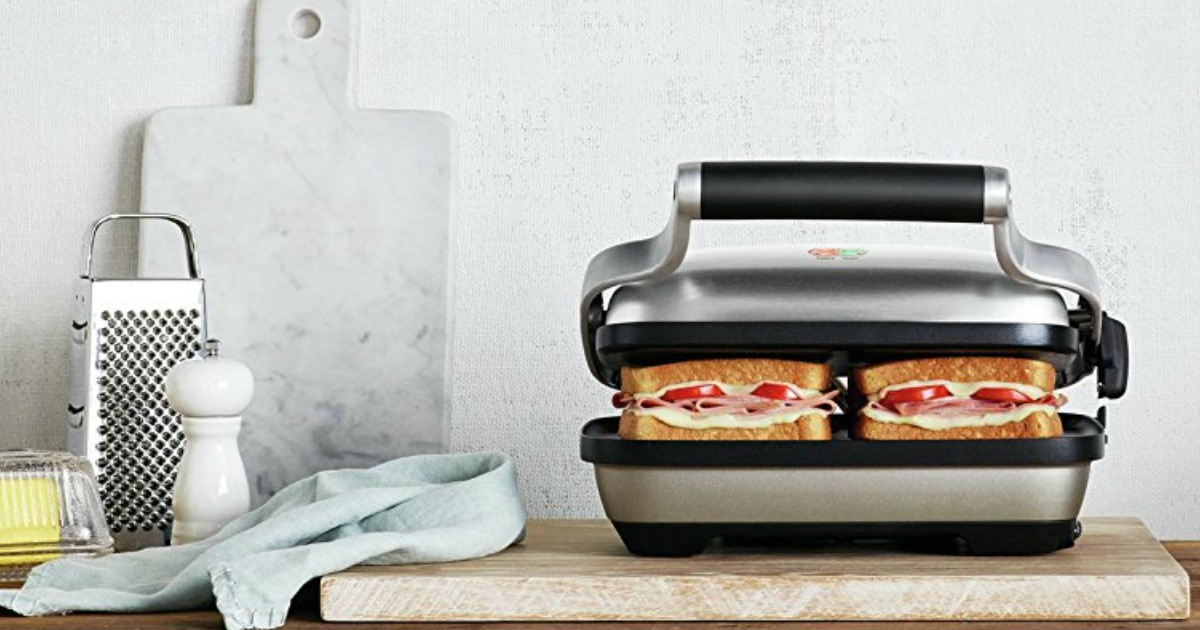 Amazon Breville Panini Press Only 43.95 Shipped (Regularly 100)